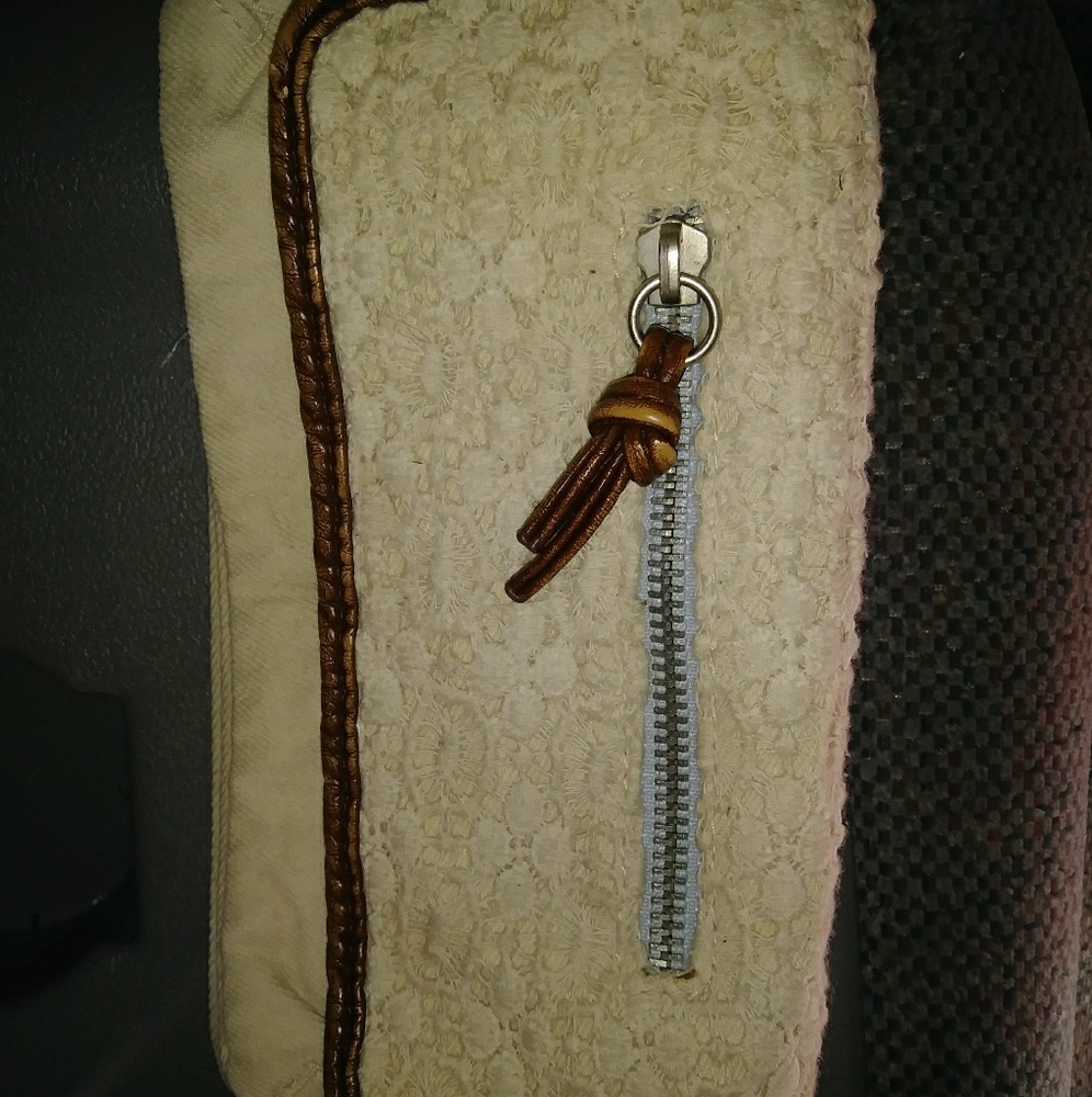 White wallet